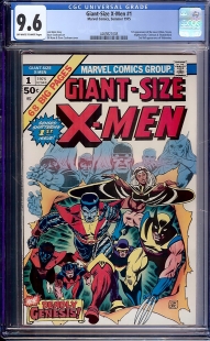 Auction Highlight: Giant-Size X-Men #1 9.6 Off-White to White