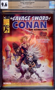 Auction Highlight: Savage Sword of Conan #8 9.6 White