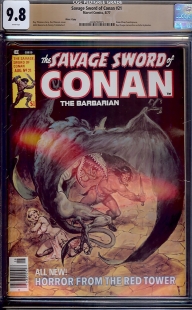 Auction Highlight: Savage Sword of Conan #21 9.8 White