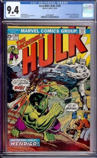 Auction Highlight: Incredible Hulk #180 9.4 White