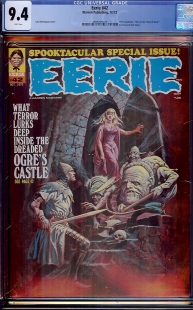 Auction Highlight: Eerie #42 9.4 White