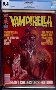 Auction Highlight: Vampirella #111 9.4 Off-White to White