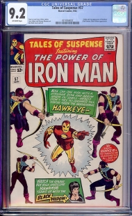 Auction Highlight: Tales of Suspense #57 9.2 Off-White