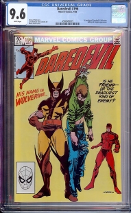 Auction Highlight: Daredevil #196 9.6 White