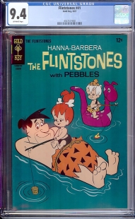 Auction Highlight: Flintstones #41 9.4 Off-White