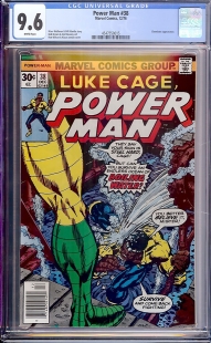 Auction Highlight: Power Man #38 9.6 White