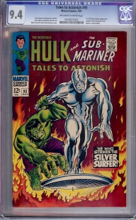 Auction Highlight: Tales to Astonish #93 9.4 Off-White to White