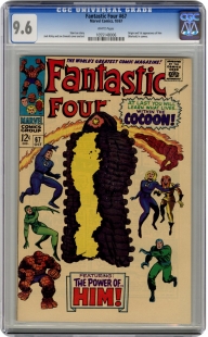 Auction Highlight: Fantastic Four #67 9.6 White