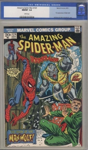 Auction Highlight: Amazing Spider-Man #124 9.8 White