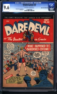 Auction Highlight: Daredevil Comics #42 9.6 Off-White to White