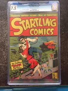 Auction Highlight: Startling Comics #15 7.5 Off-White to White