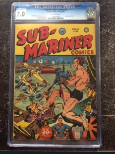 Auction Highlight: Sub-Mariner Comics #5 7.0 Off-White