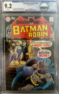 Auction Highlight: Detective Comics #395 9.2 White