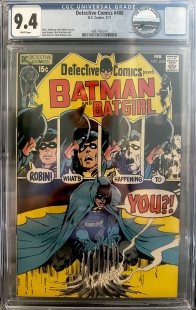 Auction Highlight: Detective Comics #408 9.4 White