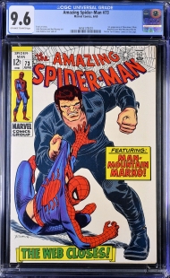 Auction Highlight: Amazing Spider-Man #73 9.6 Off-White to White