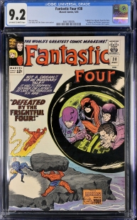Auction Highlight: Fantastic Four #38 9.2 Off-White to White