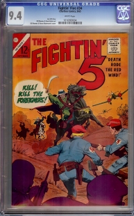 Auction Highlight: Fightin' Five #34 9.4 White