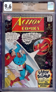Auction Highlight: Action Comics #342 9.6 Off-White