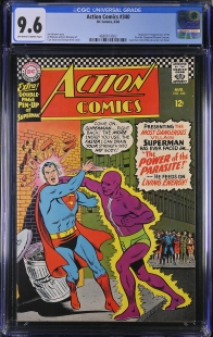 Auction Highlight: Action Comics #340 9.6 Off-White to White