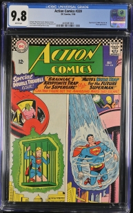 Auction Highlight: Action Comics #339 9.8 White