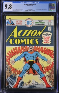 Auction Highlight: Action Comics #450 9.8 White