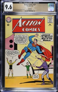 Auction Highlight: Action Comics #321 9.6 Off-White to White