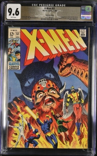 Auction Highlight: X-Men #51 9.6 White