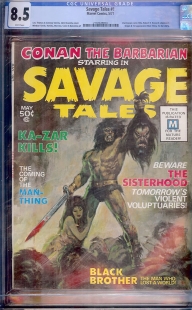 Auction Highlight: Savage Tales #1 8.5 White