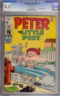 Auction Highlight: Peter the Little Pest #1 8.5 Off-White