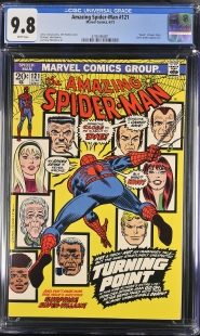 Auction Highlight: Amazing Spider-Man #121 9.8 White