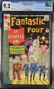 Auction Highlight: Fantastic Four #29 9.2 Off-White to White