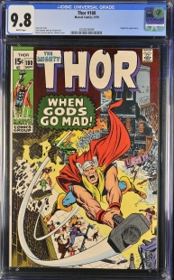 Auction Highlight: Thor #180 9.8 White