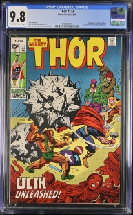 Auction Highlight: Thor #173 9.8 Off-White to White