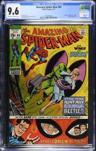 Auction Highlight: Amazing Spider-Man #94 9.6 Off-White to White