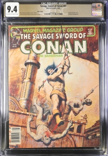 Auction Highlight: Savage Sword of Conan #67 9.4 White