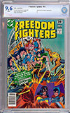 Freedom Fighters #14 CBCS 9.6 w