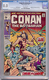 Conan The Barbarian #1 CGC 8.0 ow