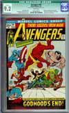 Avengers #97 CGC 9.2 w