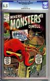 Where Monsters Dwell #2 CGC 6.5 w