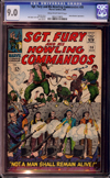 Sgt. Fury and His Howling Commandos #28 CGC 9.0 cr/ow New York State Collection