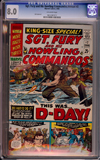 Sgt. Fury and His Howling Commandos Annual #2 CGC 8.0 ow New York State Collection