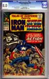 Tales of Suspense #86 CGC 8.0 ow/w