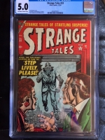 Strange Tales #33 CGC 5.0 ow/w