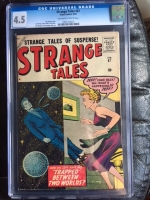 Strange Tales #67 CGC 4.5 ow/w