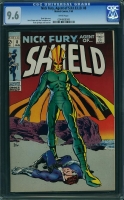 Nick Fury, Agent of SHIELD #8 CGC 9.6 w