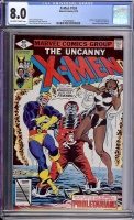 X-Men #124 CGC 8.0 ow/w