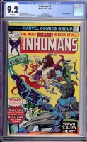 Inhumans #1 CGC 9.2 w