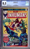 Inhumans #1 CGC 8.5 w