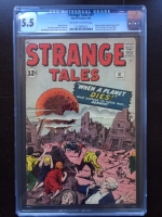 Strange Tales #97 CGC 5.5 ow/w