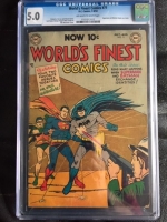 World's Finest Comics #71 CGC 5.0 ow/w